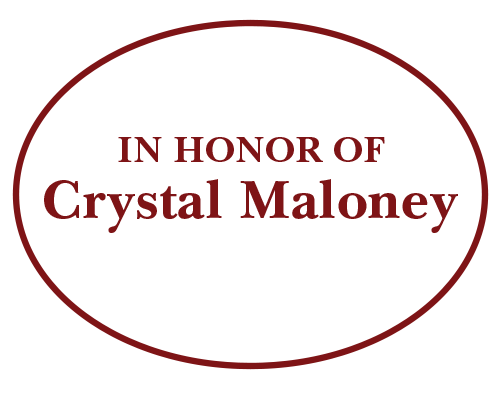 In Honor of Crystal Mahoney