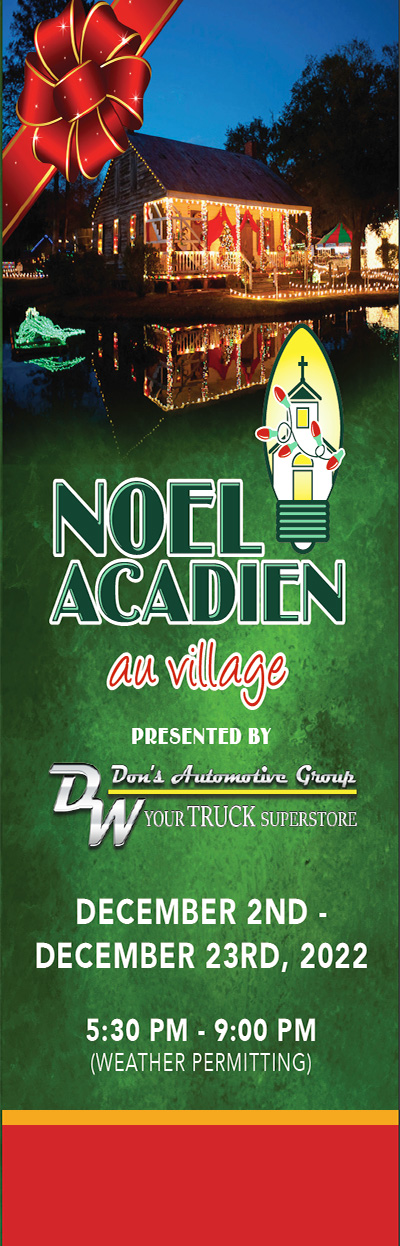 Noel Acadien au Village Front Panel
